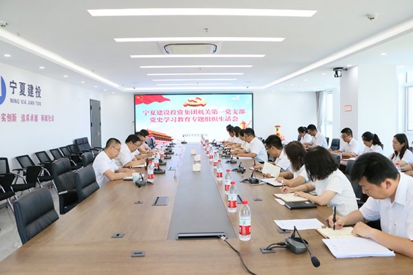 華光榮以普通黨員身份參加所在黨支部黨史學習教育專題組織生活會