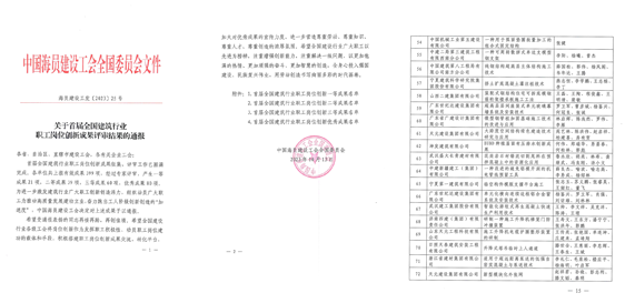?喜訊 | 寧夏一建創(chuàng)新成果榮獲首屆全國(guó)建筑行業(yè)職工崗位創(chuàng)新優(yōu)秀成果