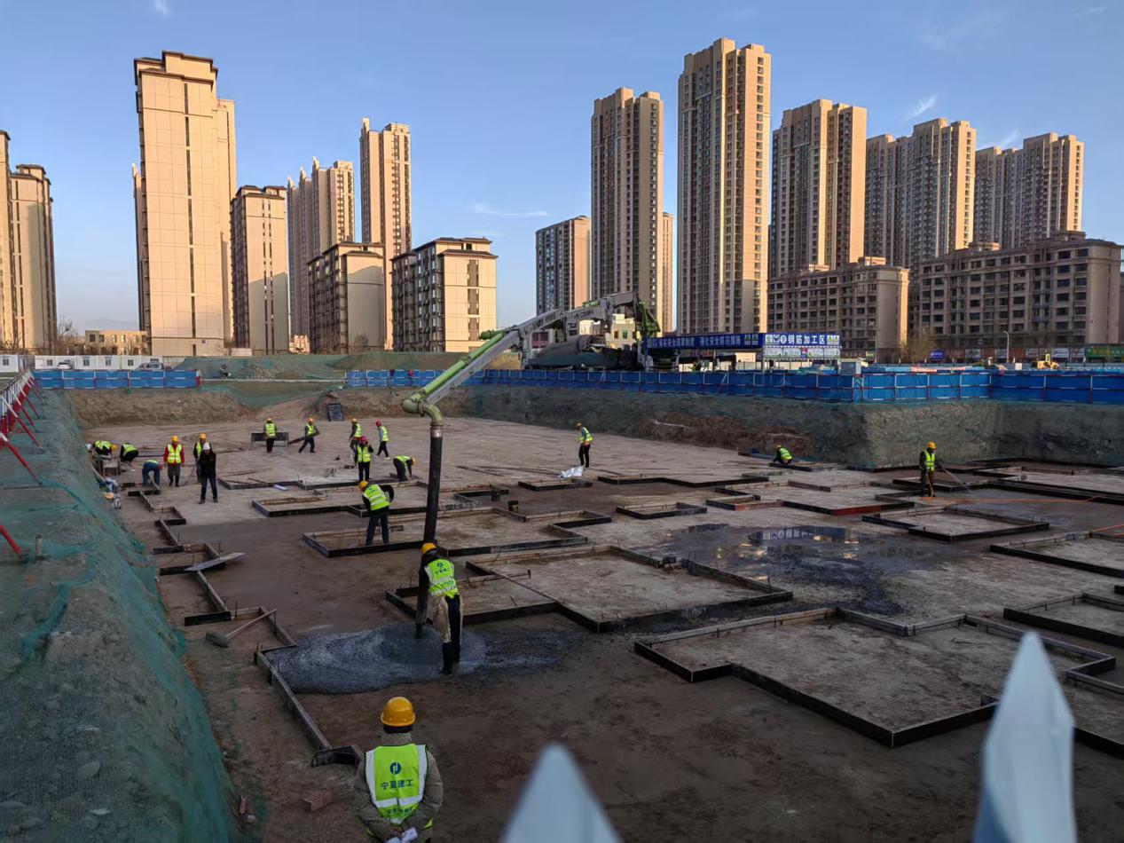 穩(wěn)增長促發(fā)展攻堅年行動丨搶抓“春”機，大干快上——寧夏建工六分公司各項目奏響春季施工“奮進曲”