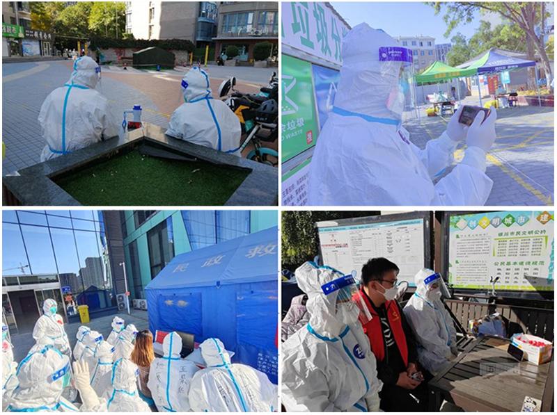 1665908256875515.jpg 13建投下沉社區(qū)職工在防疫一線收看黨的二十大開幕會.jpg